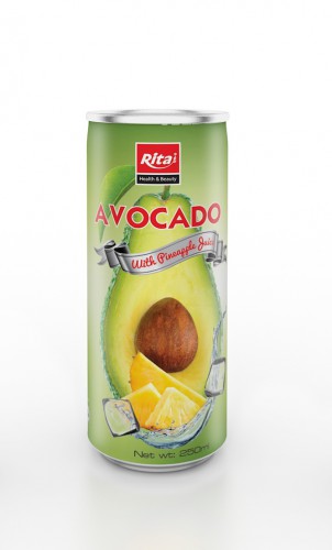 250ml Avocado with Pinapple Juice